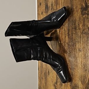 Black Leather Boots